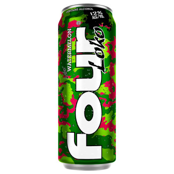 fourloko四洛克预调鸡尾酒洋酒果酒迷彩系列西瓜味695ml一罐装	